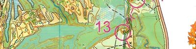 Карта за ориентиране - Владимиро-Суздальская Русь 2023 (день 3)