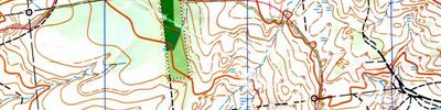 Orienteering map - Нитка