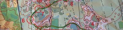 Orienteering map - 