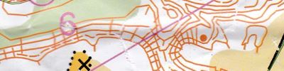 Orienteering map - Nizhny Novgorod region Championship. Cross. 2nd map