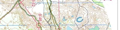 Orienteering map - эстафеты Нижегородская Осень, день 2