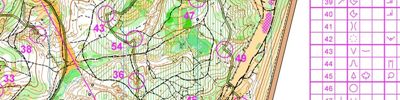 Orienteering map - Чемпионат России