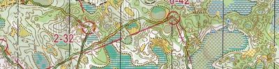 Orienteering map - University OPEN 2015. 1st day
