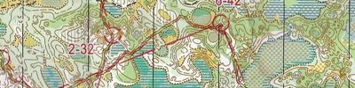Orienteering map - Univer Open day 1, sprint