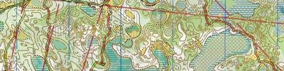 Orienteering map - Univer Open 2015, day 2, middle