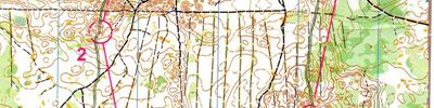 Orienteering map - Чемпионат России