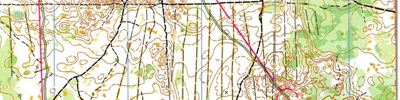 Orienteering map - Чемпионат России