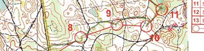 Orienteering map - Кубок России