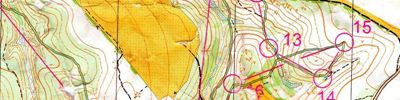 Orienteering map - Памяти друзей