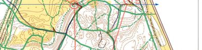 Orienteering map - Закрытие сезона