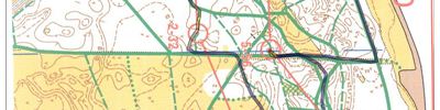 Orienteering map - Закрытие сезона