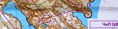 Orienteering map - Донской