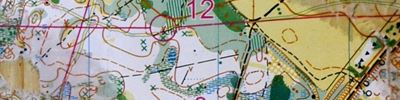 Orienteering map - ЧО кросс