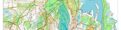 Orienteering map - Мордовский Марафон