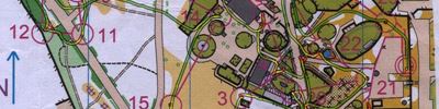 Orienteering map - Спринт в парке первого мая