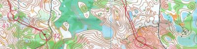 Orienteering map - 