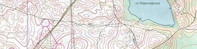 Orienteering map - азимуты-Ломоносовское