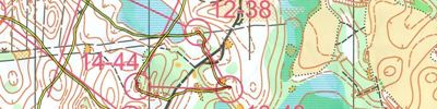 Orienteering map - 