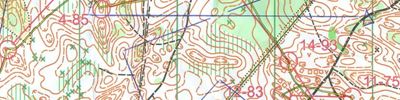 Orienteering map - Зад.направление 1 ноября