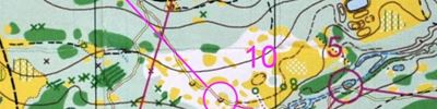 Orienteering map - О-петрович. Борок.