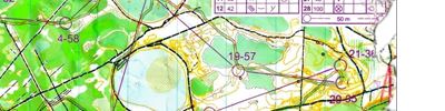 Orienteering map - Введенские старты