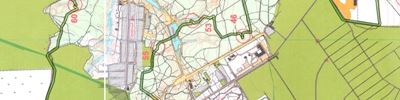 Orienteering map - По первому снегу