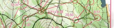 Orienteering map - Гонка Навстречу Новому году