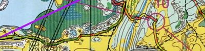 Orienteering map - О-Петрович