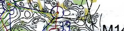 Orienteering map - Предновогодняя тренировка
