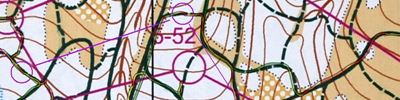 Orienteering map - SKI-O Спасские Барсуки