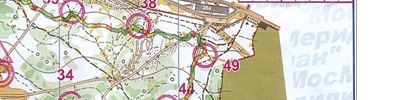 Orienteering map - Московский Меридиан 2013 Весна 3 этап