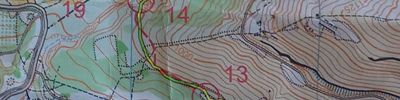 Orienteering map - УТС
