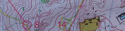 Orienteering map - УТС