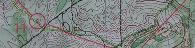 Orienteering map - УТС
