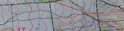Orienteering map - Весенний гандикап