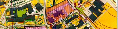 Orienteering map - Спринт