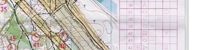 Orienteering map - Открытие сезона