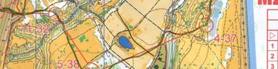 Orienteering map - Московские студенческие игры 2016