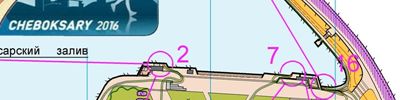 Orienteering map - Тренировочный старт