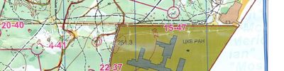 Orienteering map - Нитка