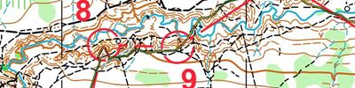 Orienteering map - Кубок России