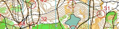 Orienteering map - Открытие сезона в Дзержинске, Весна 2016