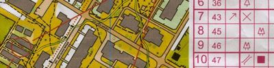Orienteering map - ЧО (городской спринт)
