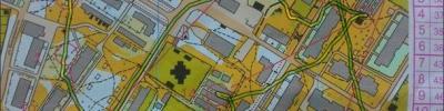 Orienteering map - спринт-чемпионат области