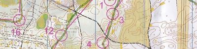 Orienteering map - ЧО (Классика)