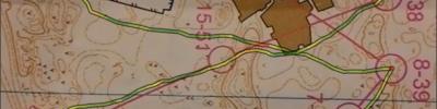 Orienteering map - тренировка