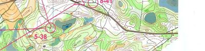 Orienteering map - ЧиП СЗФО