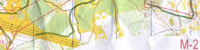 Orienteering map - Мемориал им Ю.В.Лебединского