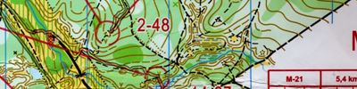Orienteering map - Первенство СДЮШОР-12