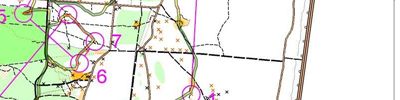 Orienteering map - Четверги